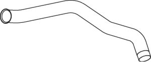 DINEX 64124 Exhaust Pipe